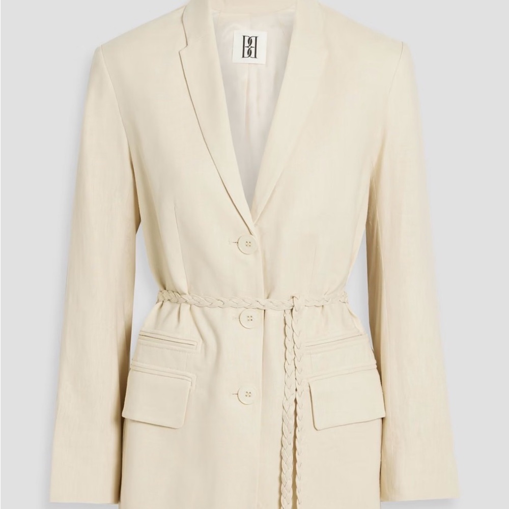 NWT. By Malene Birger. Linen Cream Blazer
